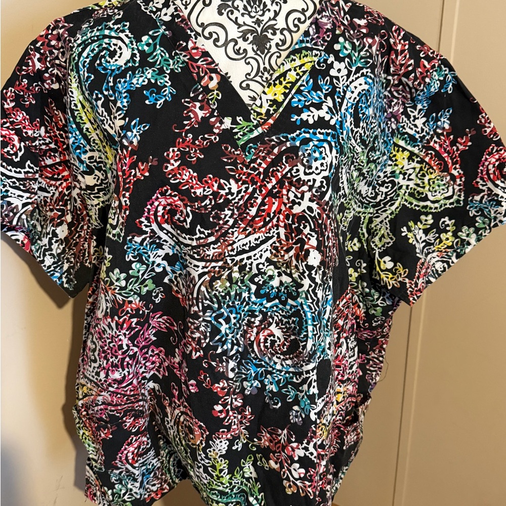 Colorful Paisley Women's Top